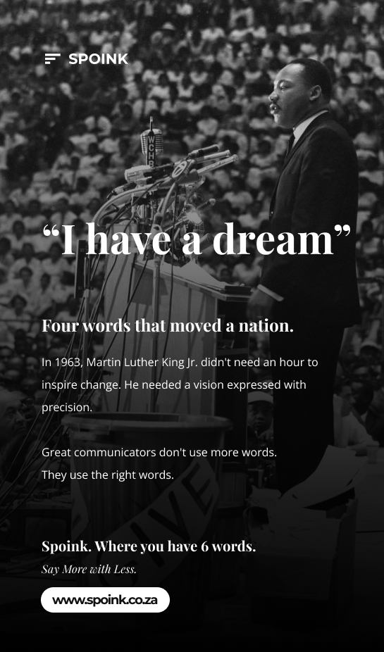 Martin Luther King Jr. - I have a dream